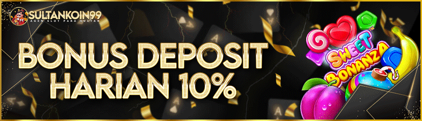 Bonus Deposit Harian 10%